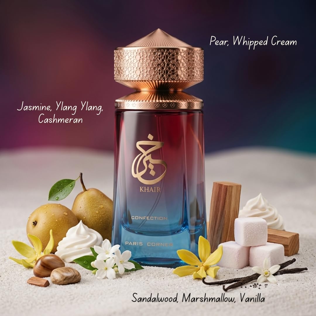Paris Corner Khair - Confection for Unisex - 3.4 oz EDP Spray