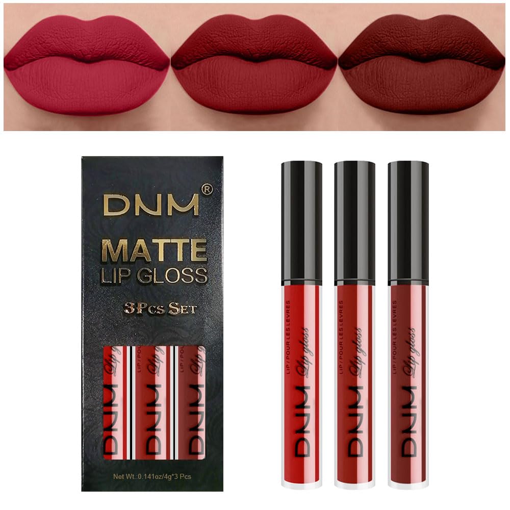 Medium Brown Beige Lip Liner & Matte Lipstick Set - Vegan, Long-Lasting, Waterproof | 2 Pcs