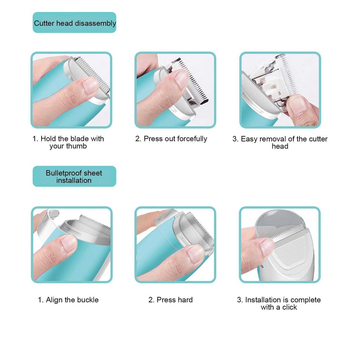 Agatige Baby Hair Clipper, Professional Vacuum Auto Sucking Electric Hair Clippers with Trimmer Guide Comb Haircut Rechargeable Cordless Hair Cutting Machine for Infants & Kids