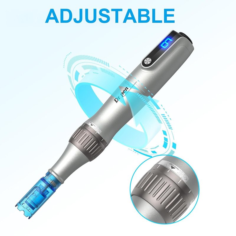 Dr. Pen M8S Microneedling Pen - 0.25mm Needle Length for At-Home Skincare