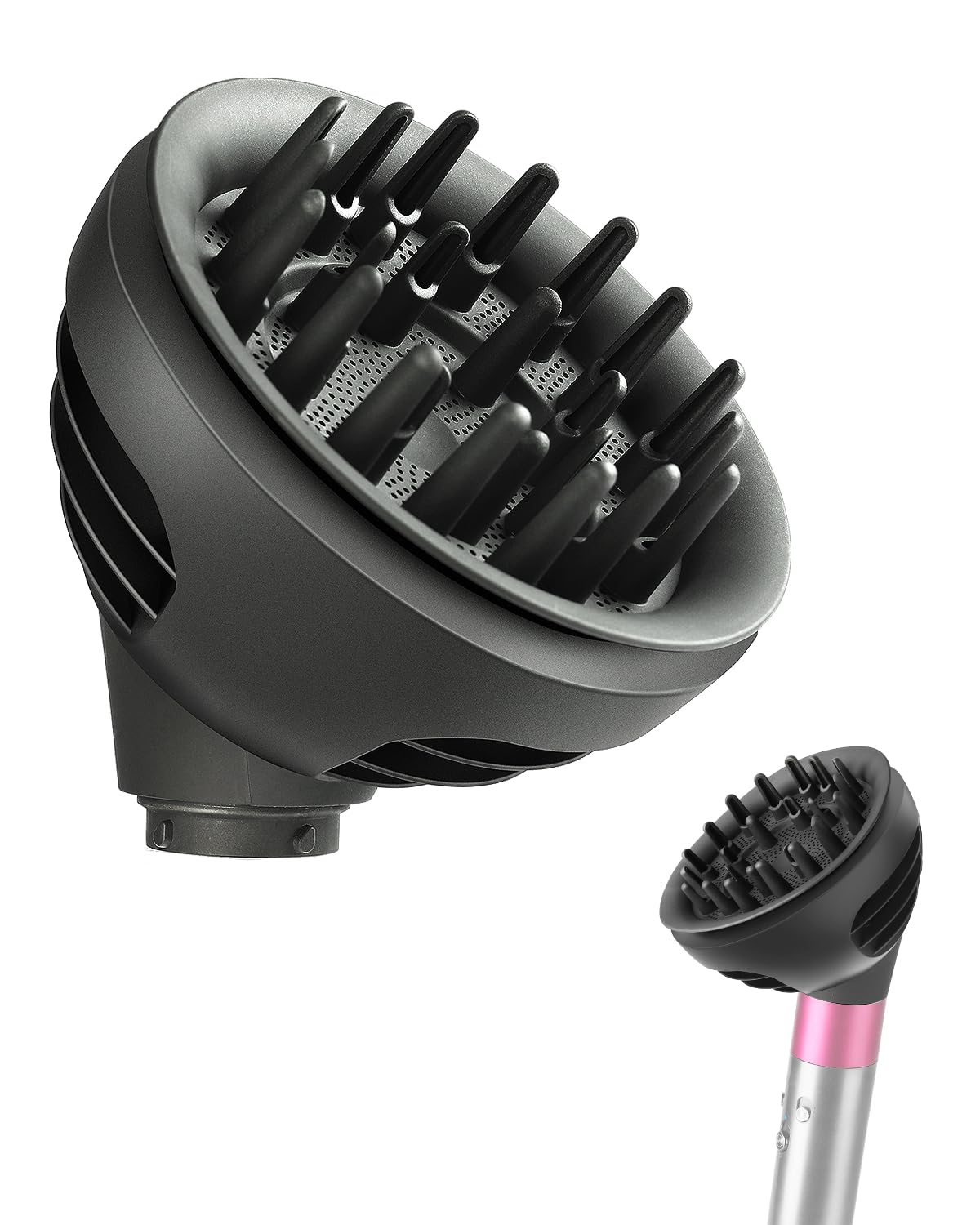 Dyson Wave & Curl Diffuser Attachment - Upgraded Nozzle for Airwrap HS01 HS05 HS08 | Perfect for Wavy, Curly, Coily Hair