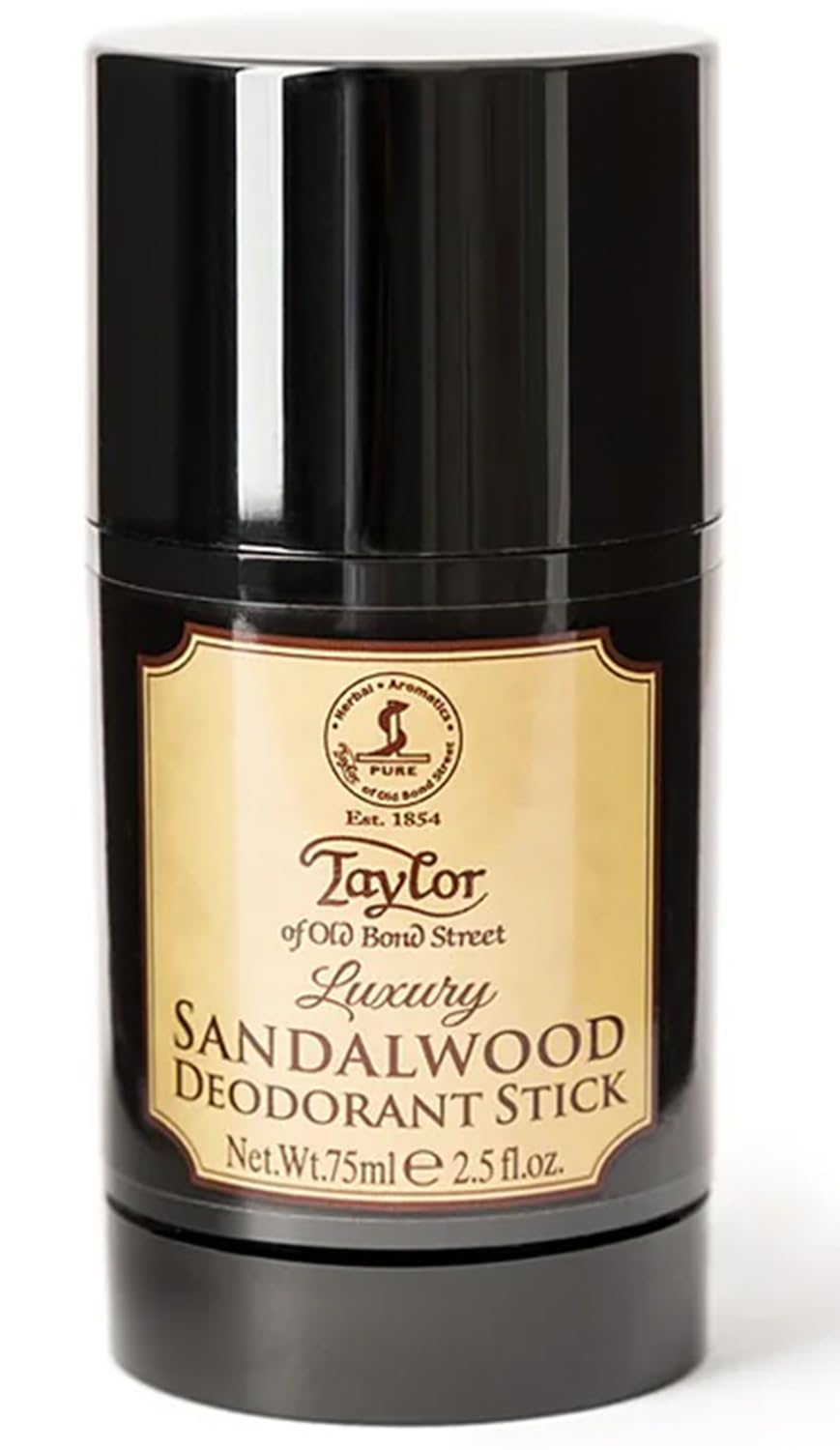 Taylor of Old Bond Street Sandalwood Deoderant Stick, 2.5-Ounce, 07186