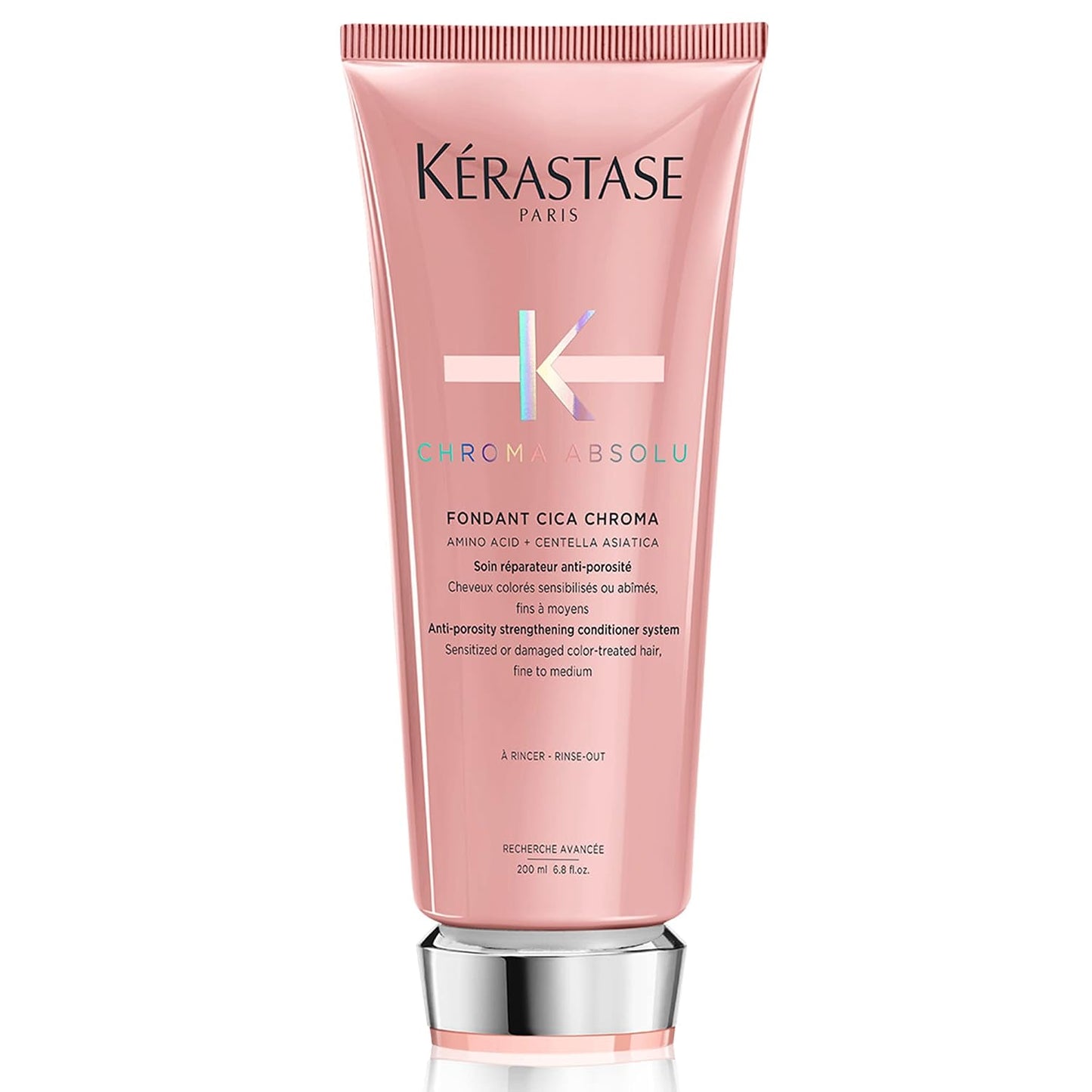 Kerastase Chroma Absolu Cica Conditioner - Strengthens Sensitive & Damaged Hair | Anti-Porosity, Color Vibrancy, 8.5 oz