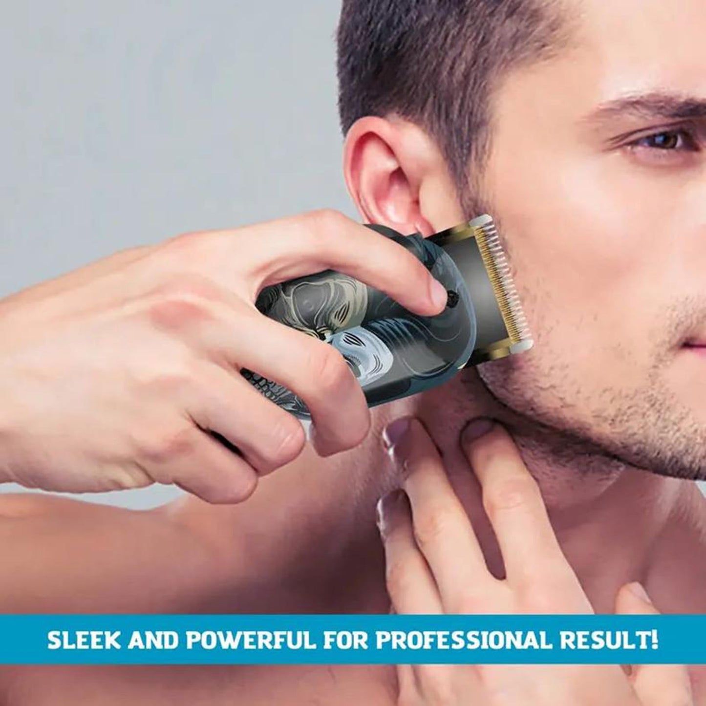4YT-X20 Skull Cordless Hair Clippers，Hair Clippers for Men Haircut Machine Rechargeable Clippers, Grooming Kit Gifts for Men