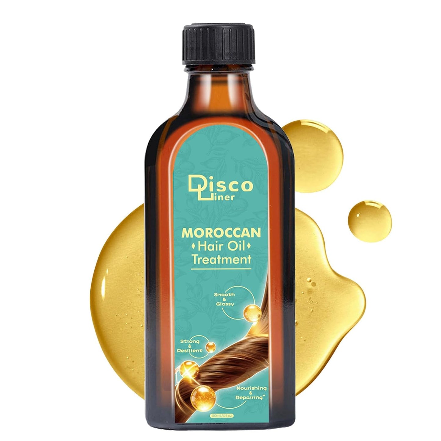 Luxury Moroccan Hair Oil - Hydrating Treatment for Dry, Frizzy Hair & Split Ends | 1000ml