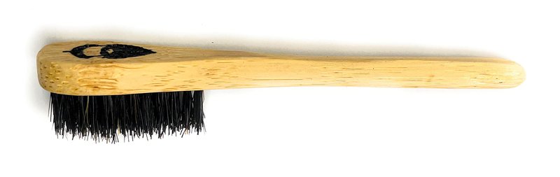 Sapling Grove Mustache Brush & Comb (2 brushes & 2 combs) from Green Beard Grmng - Boar Bristle & Bamboo