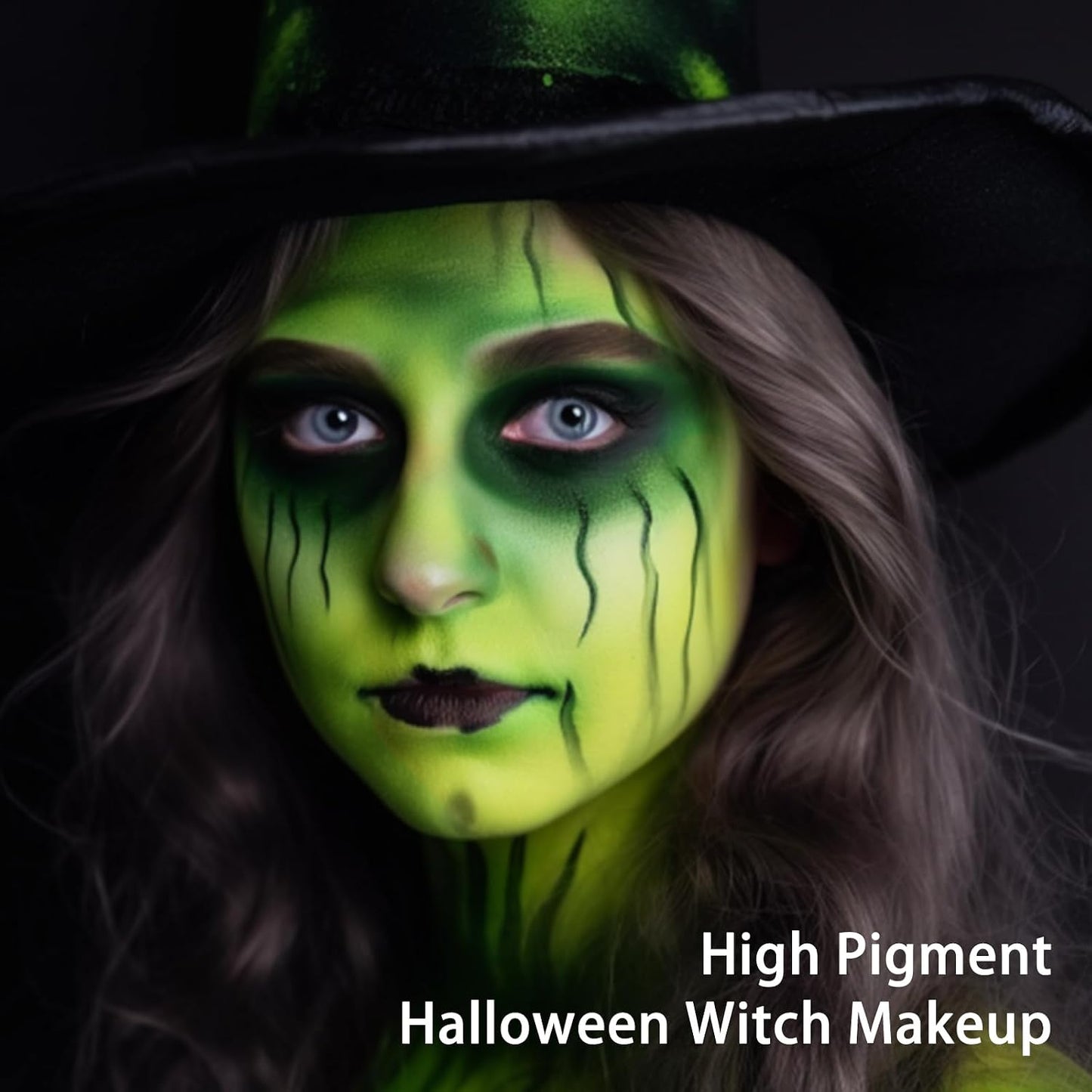 Ogre Green Face & Body Paint - Versatile Greasepaint for Halloween & St. Patrick's Day | Perfect for Monsters, Goblins & SFX Makeup