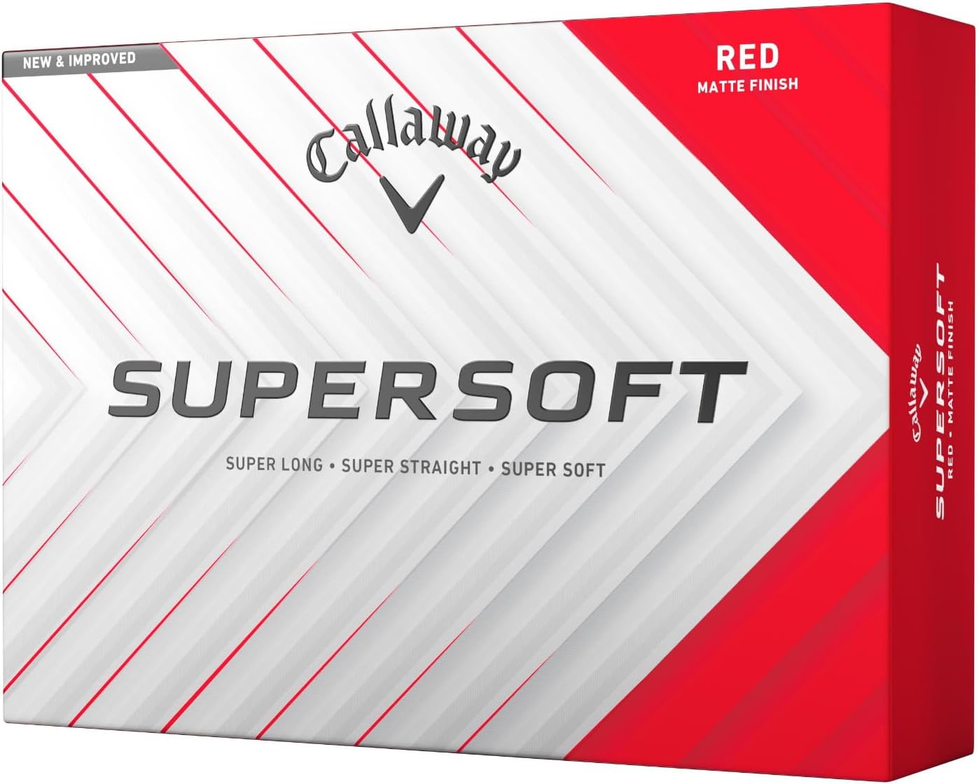 Callaway Golf Supersoft Golf Balls - Ultra-Soft Feel & Distance | 2025 Edition