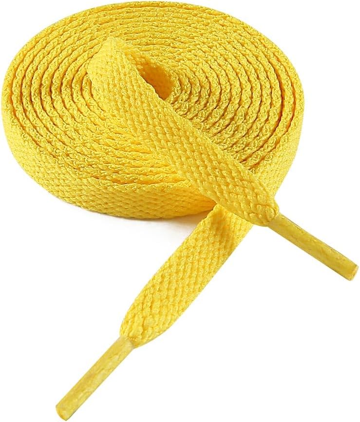 Flat Shoe Laces for Sneakers - Durable Athletic Shoelaces | Various Colors & Lengths