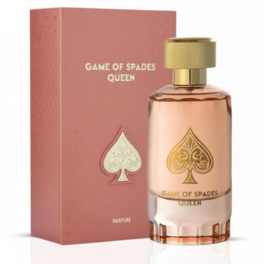 Game of Spades Queen Parfum Spray - Long Lasting Floral Oud Scent | 3.4 oz (100ml)