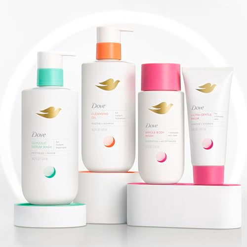 Dove Body Wash Gift Set - 2 Expert Body Washes for Changing Skin