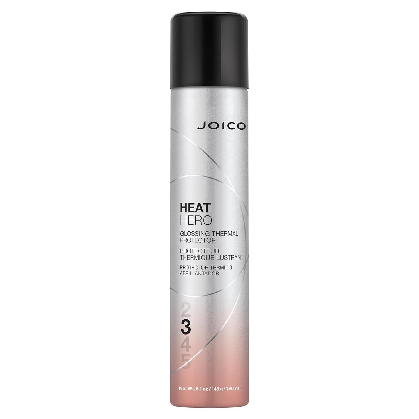 Joico Heat Hero Glossing Thermal Protector - Protects Hair from Heat, Humidity & UV | Paraben & Sulfate Free