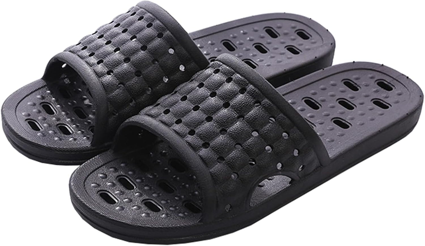 Quick Dry Non-Slip Shower Shoes | Comfortable Bathroom Slippers for Men & Women