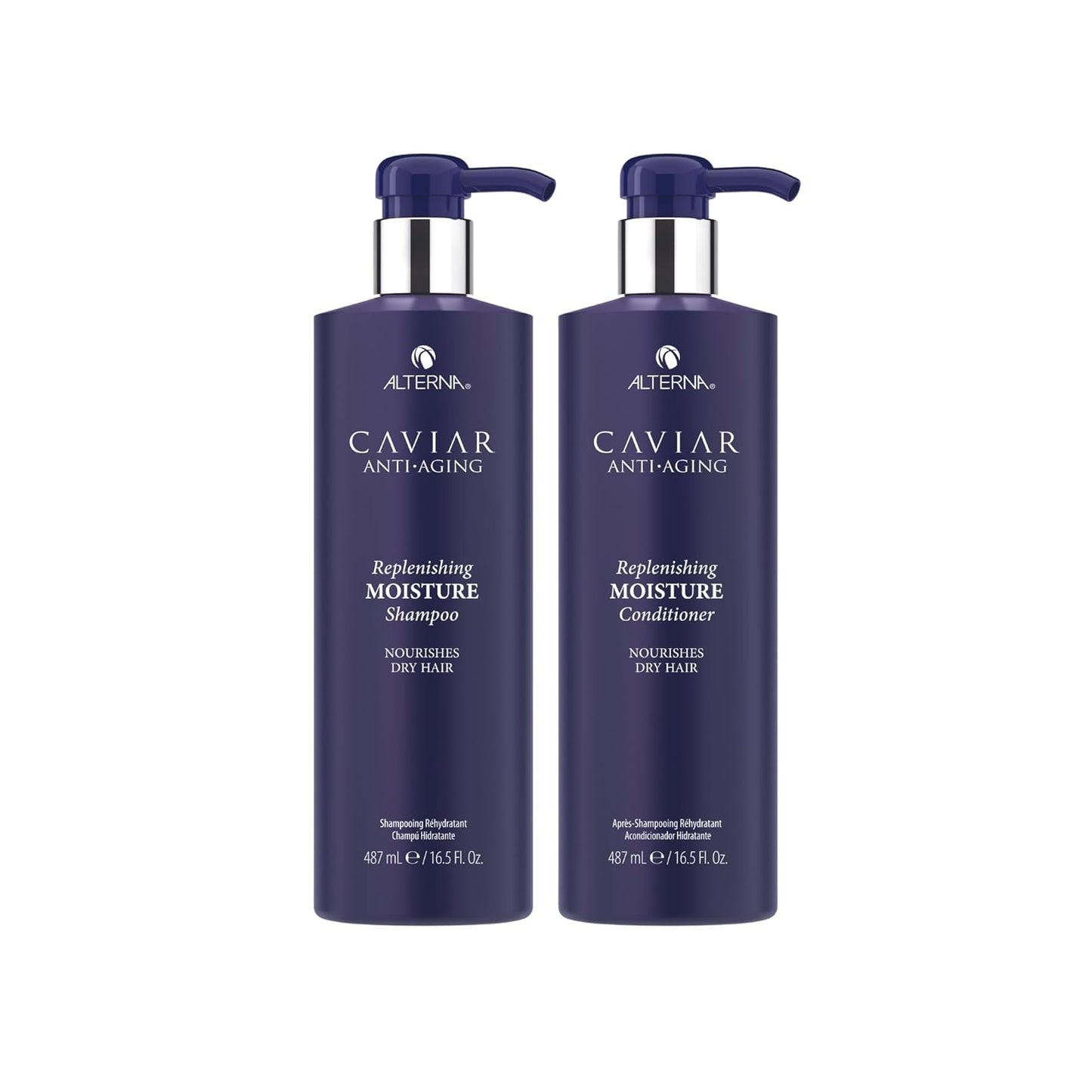 Alterna CAVIAR Anti-Aging Moisture Shampoo - Hydrating Formula for Dry, Brittle Hair | Sulfate Free