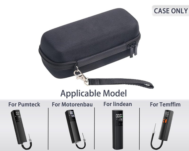 inDomit Hard Protective Travel Case compatible with AP1-P and MY01 Electric Ball Pump - Case Only