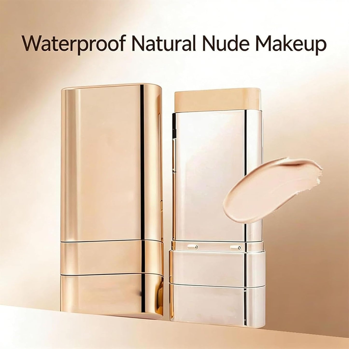 Korean Dual-Ended Foundation Stick - 2-in-1 Flawless Coverage & Concealer | Lightweight, Long-Lasting, All Skin Types (3PCS)