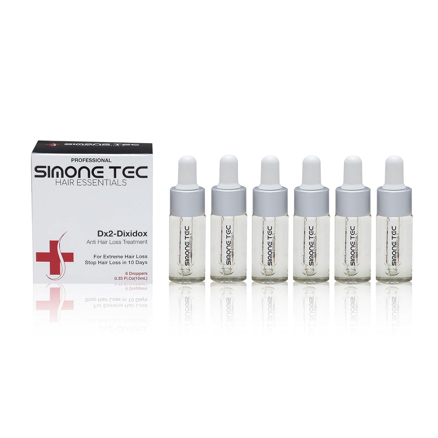 Anti Hair Loss Treatment - DNA-Pollen Growth Formula for Thicker, Fuller Hair | 6 DX2