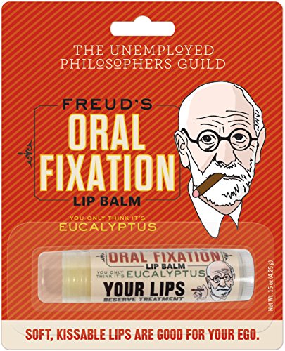 Freud's Oral Fixation Lip Balm - Eucalyptus Mint, 0.15 oz