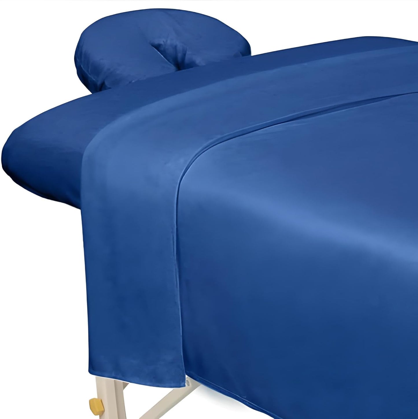 Premium Microfiber Massage Sheet Set - Ultra-Light, Stain & Wrinkle-Resistant | Black 3-Piece Set