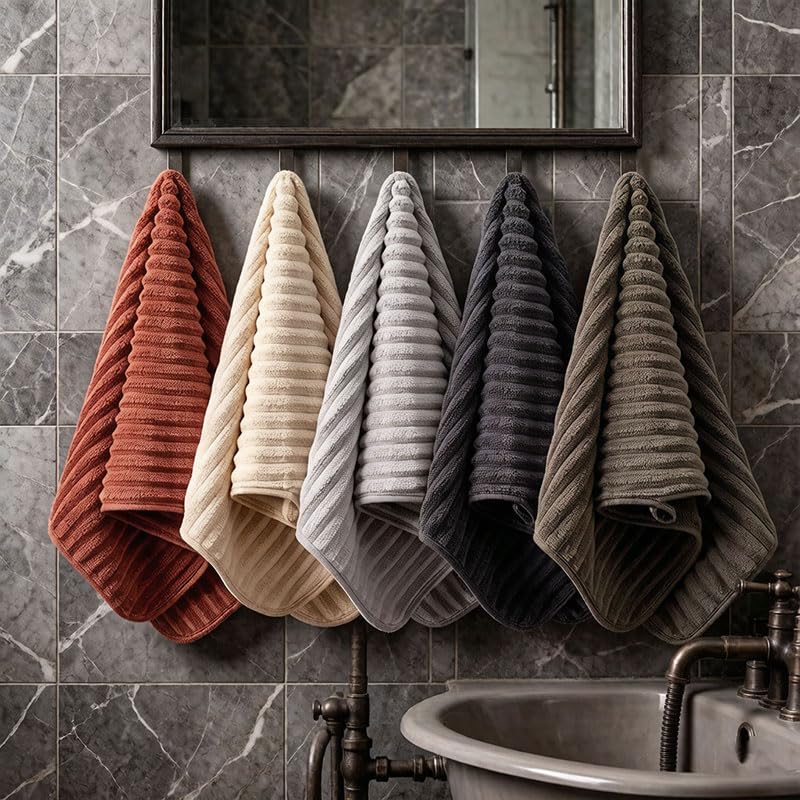 Luxury Quick-Dry Microfiber Bath Towel Set – 3-Piece Soft Towels
