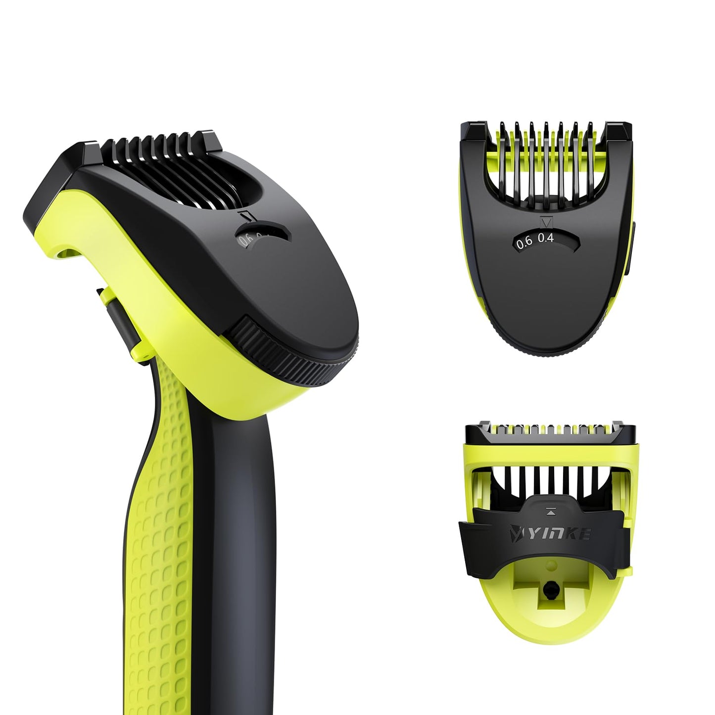 Adjustable Guard Comb, 14-in-1 Precision Trimming Guide 0.4-10mm, Replacement Attachment Compatible with QP2724 QP2834 QP2520/30 QP2620/30, Built-in Dial Guide Guards, Not Fit Pro Series