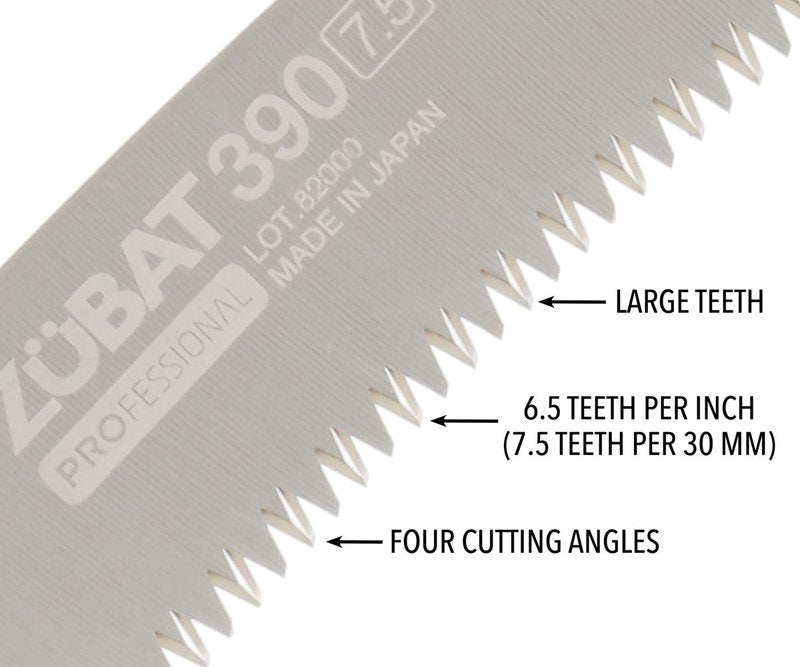 Silky Replacement Blade Only ZUBAT 390mm Large Teeth (271-39)