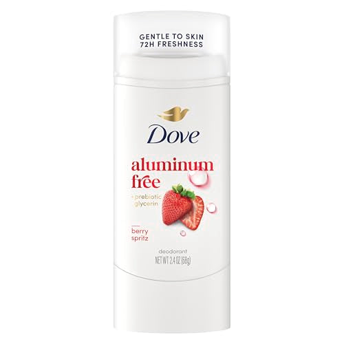 Dove Deodorant Stick Berry Spritz 2.4 oz Aluminum-Free Long-Lasting Freshness