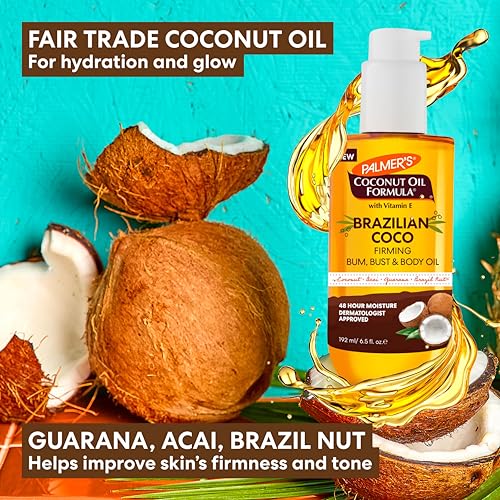 Palmer's Cocoa Firming Body Oil with Coconut Oil - 6.5 Fl Oz