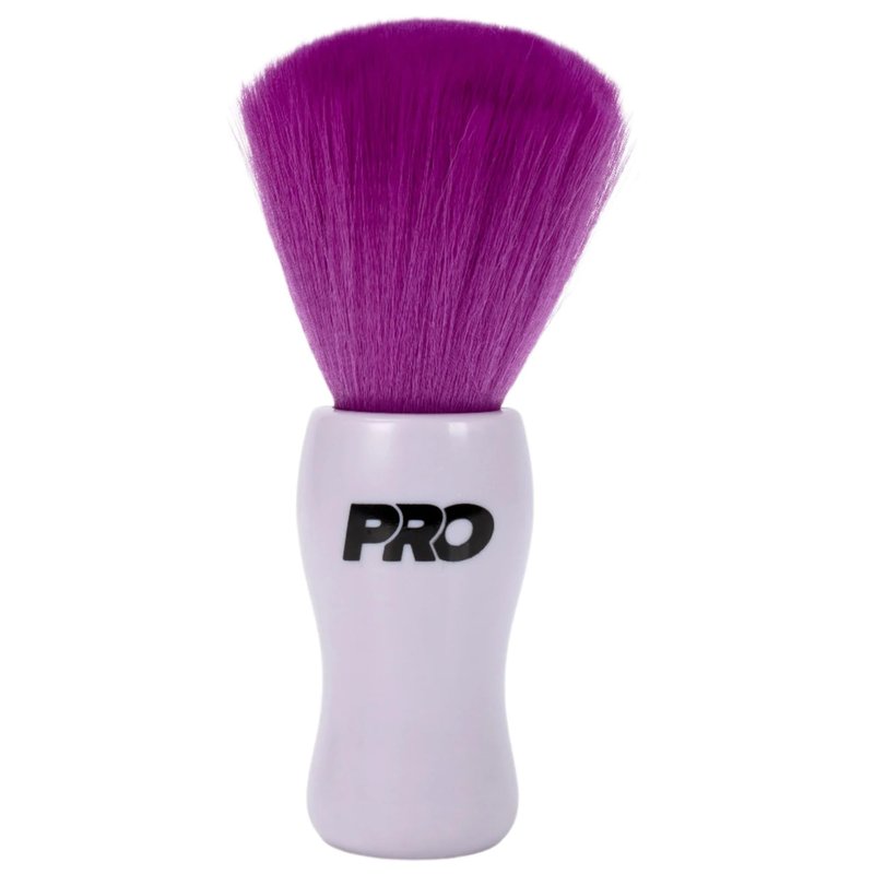 G&BPRO Proflex Neck Dusters - Adjustable Neck Duster for Barbers, Sanitary Neck Duster with Purple Neck Duster for Hair Cleanup, Neck Duster Brush & Barber Neck Dusting Tool, Hair Debris Removal Brush