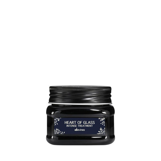 Davines Heart of Glass Intense Treatment, Reinforcing & Brightening Hair Mask for Blonde - Biacidic Bond Complex Repairs Damage & Prevents Breakage - Deep Nourishment, 5.07 Fl Oz