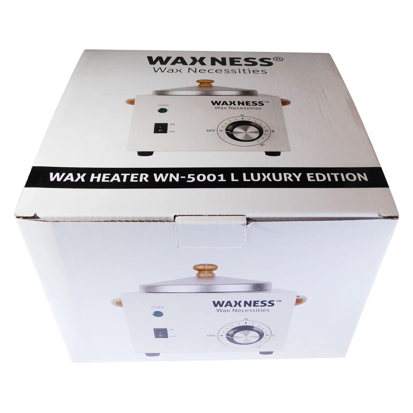 Waxness Non-Stick Silicone Bowl Insert for Wax Warmers – White, Fits Mini W-CUBE 5oz Warmers, Easy Clean Flexible Wax Pot Liner for Professional Use