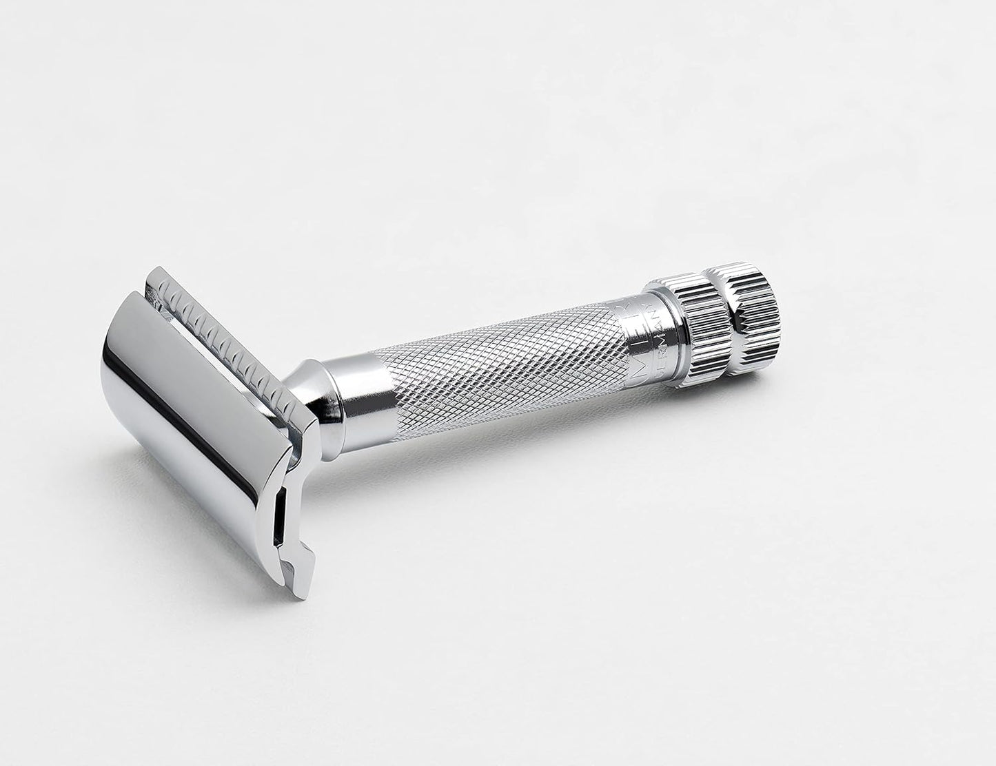 Merkur Mk34c Double Edge Razor with Heavy Duty Short Handle