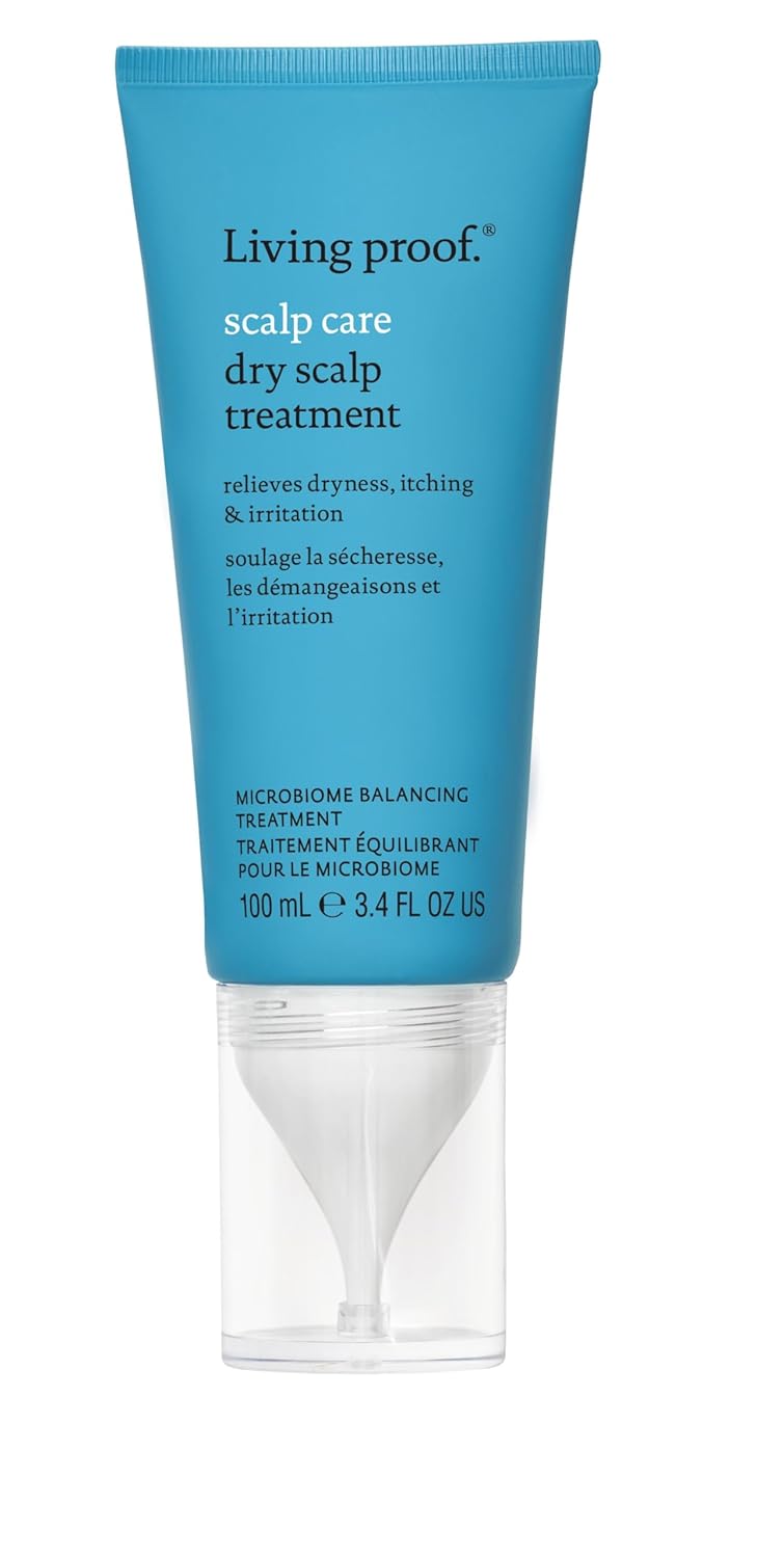 Living Proof Scalp Care Dry Scalp Treatment - Lightweight Hydrating Formula | Soothes Itching & Flaking, 3.4 oz