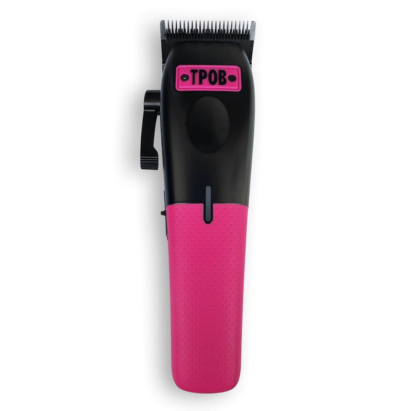 TPOB Play Barber Hair Clippers for Men 7500 RPM with Rubber Grips (Black/Green/Pink)