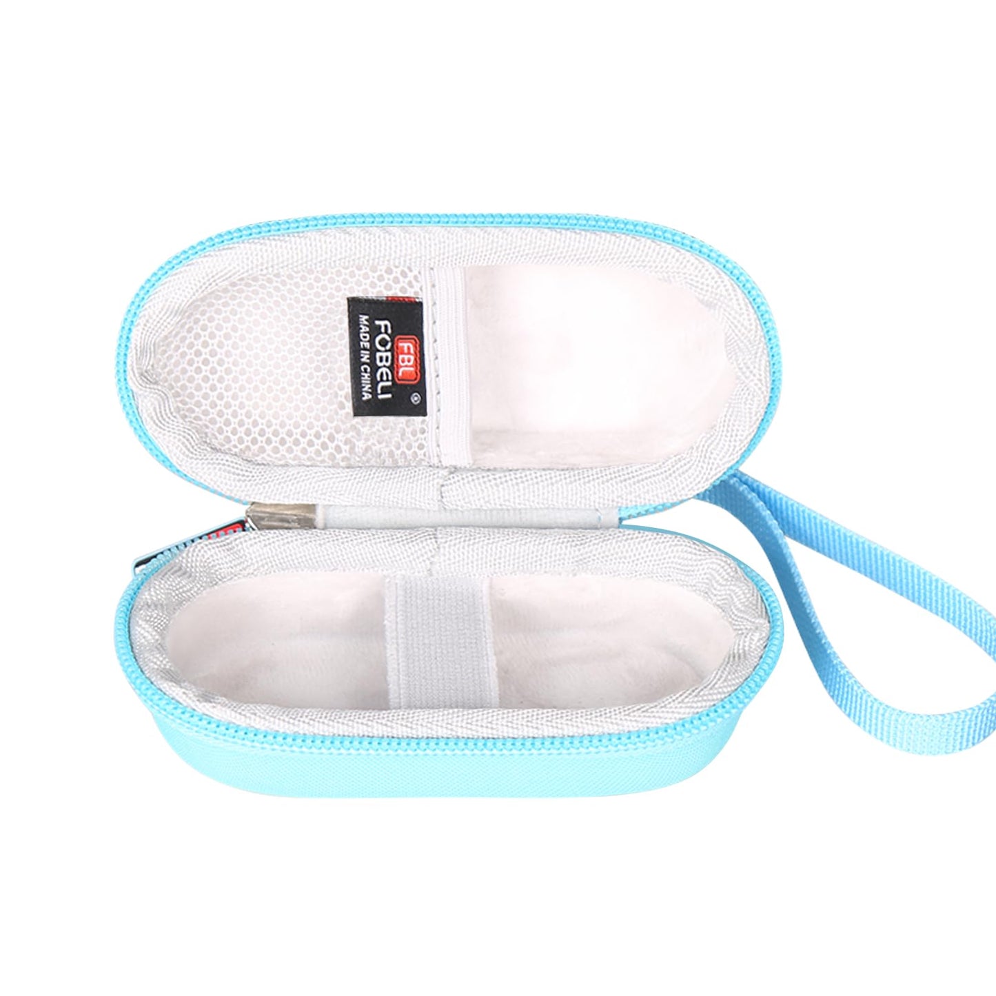 FBLFOBELI EVA Hard Storage Case for ZIIP Halo, ZIIP OX, ZIIP GX Facial Toning Device/for Gillette Venus Mini Facial Hair Remover (Case Only) (Blue)