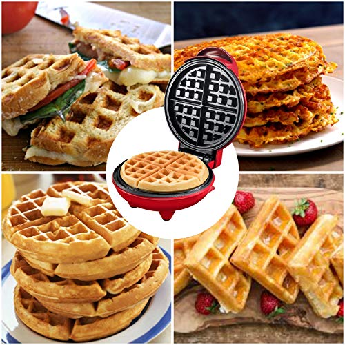 Burgess Brothers Mini Churwaffle Maker for Waffles & Chaffles