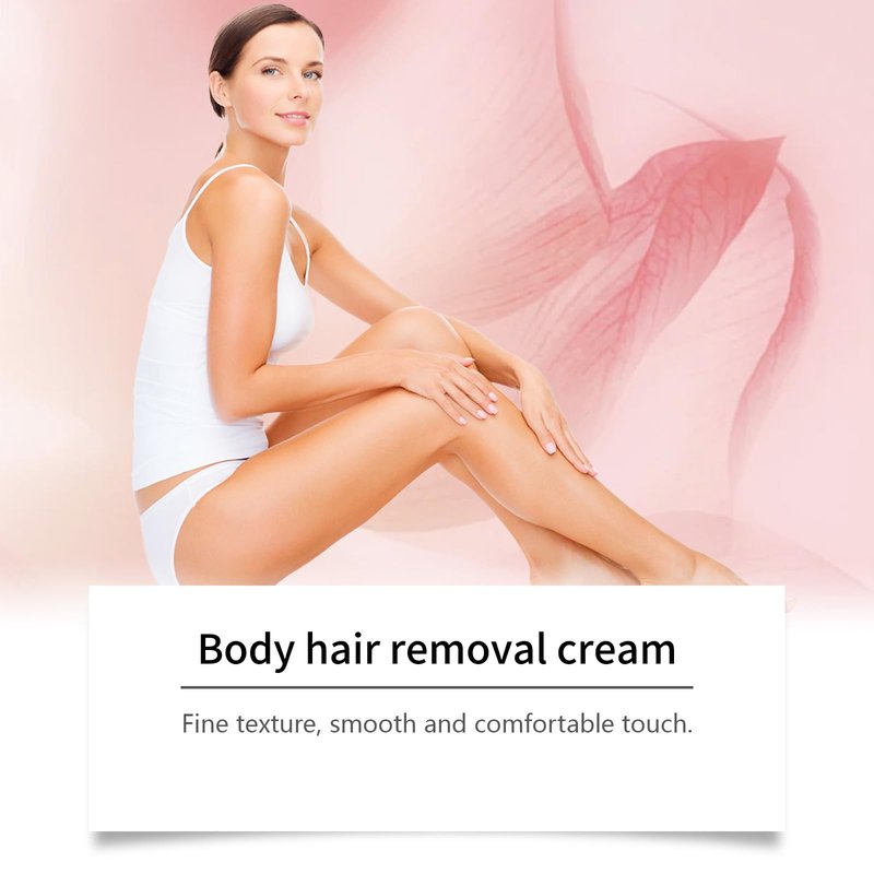Hair Removal Cream for Women, Plant-Based Sensitive Skin Formula, Gentle and Effective Depilatory Formula for Legs, Arms, and Bikini Area (1)