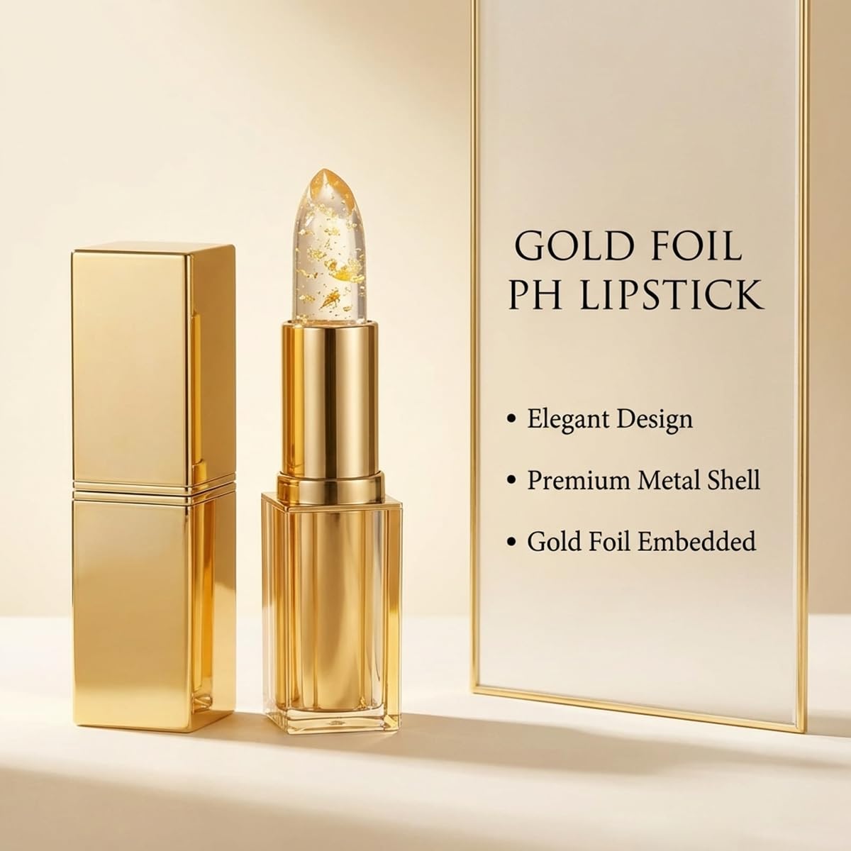 Areliaa Skin-Adaptive Lipstick | True Tone PH Adjusting for Mature Women - Long-Lasting Hydration (2 Pcs)
