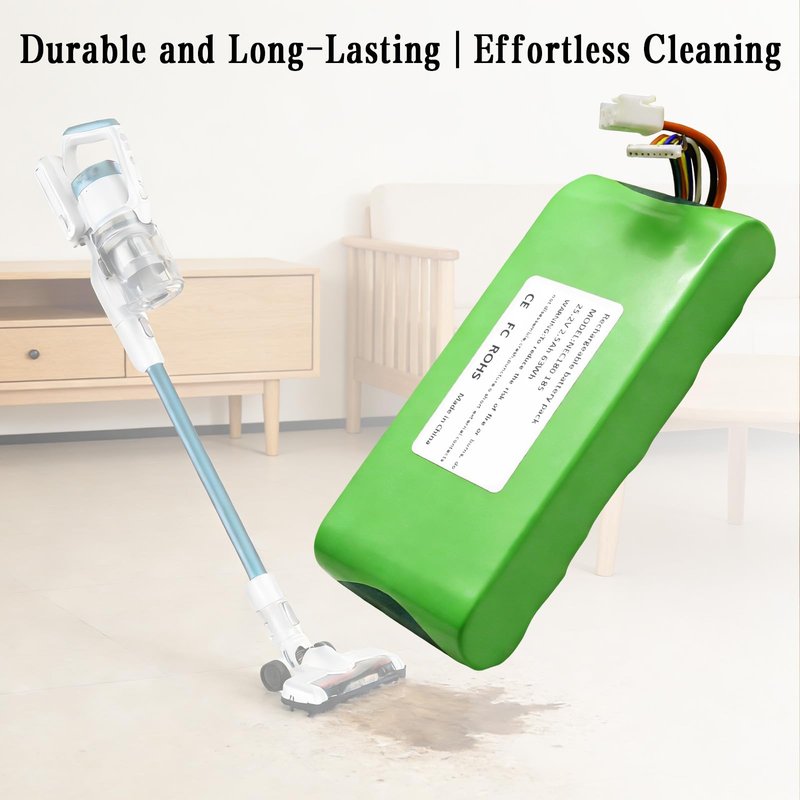Lcenerga 2500mAh Replacement Battery for Eureka RapidClean Pro Cordless Vacuum, Compatible with NEC180 NEC185, BP25220F Battery with Extended Runtime