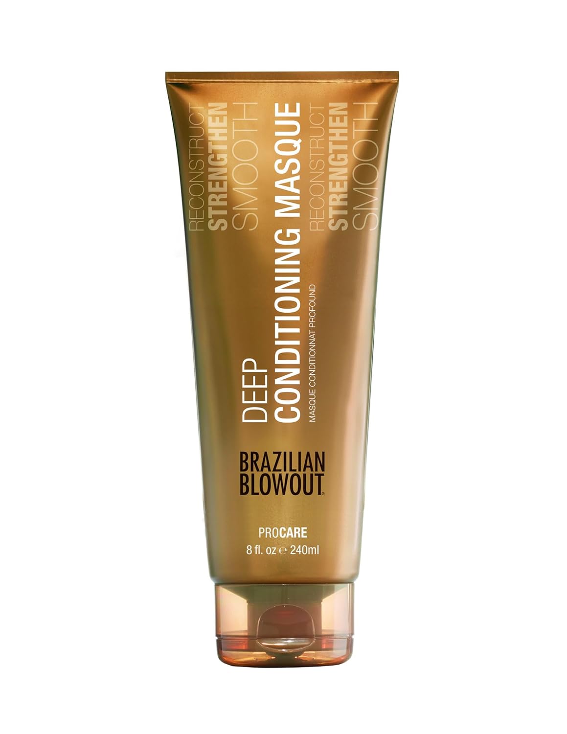 Brazilian Blowout Deep Conditioning Masque - Intense Smoothing Treatment | 8 oz, Hydrates & Repairs Frizz