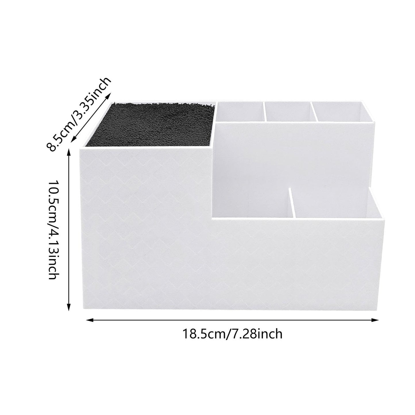 LeeQinersw Haircut Tool Holder Hairdressing Tool Storage Box Salon Shear Organizer Hair Stylist Holder with Thickened Hygienic Sponge And Non Slip Base Suitable