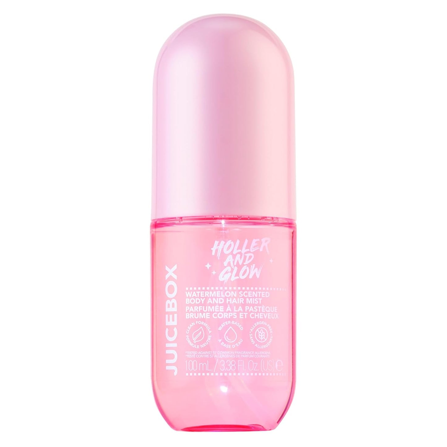 Mood Boosting Cotton Puff Body & Hair Mist - Fresh Linen Scent | 3.38 Fl Oz, Long-Lasting Fragrance for Teens