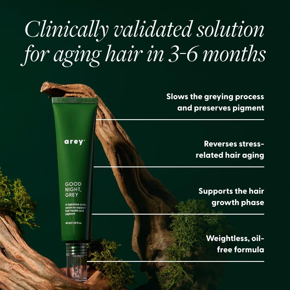 Good Night Scalp Serum - Overnight Treatment for Hair Density & Scalp Health | Lightweight, Oil-Free | 40ml