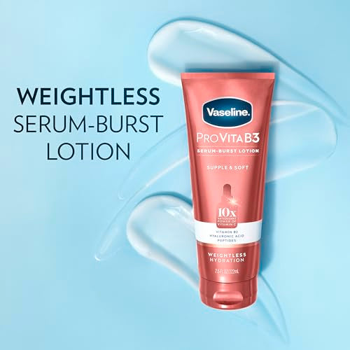 Vaseline Pro VitaB3 Serum Burst Lotion - Hydrating & Lightweight 7.5 fl oz