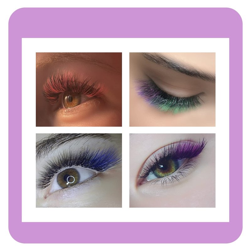 Colored Eyelash Extension Classic Pink 0.07 D Curl 8-15mm Mixed Volume Lash Extension Individual False Eye Lashes With Color By ANNAFRIS (Classic Pink,0.07 D 8-15mm Mix)