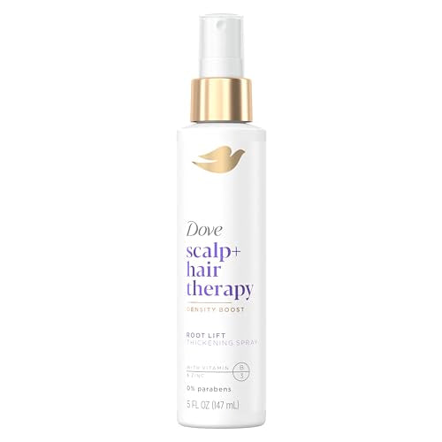 Dove Density Boost Root Lift Thickening Spray, 5 oz (Pack of 5)