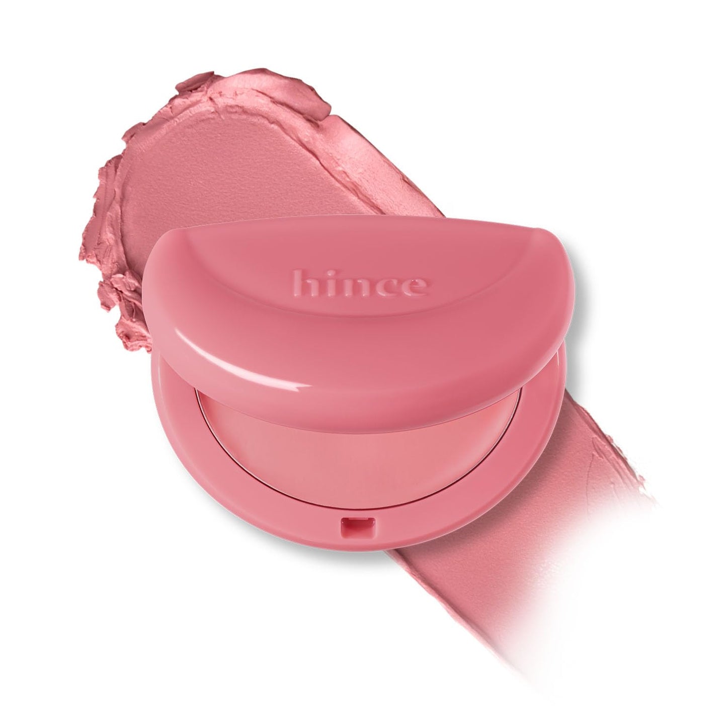 Hince Half-Moon Cheek Cream Blush - Hydrating, Blendable Korean Beauty, Soft Pink Finish | Lightweight Formula (06 Allure Moon)