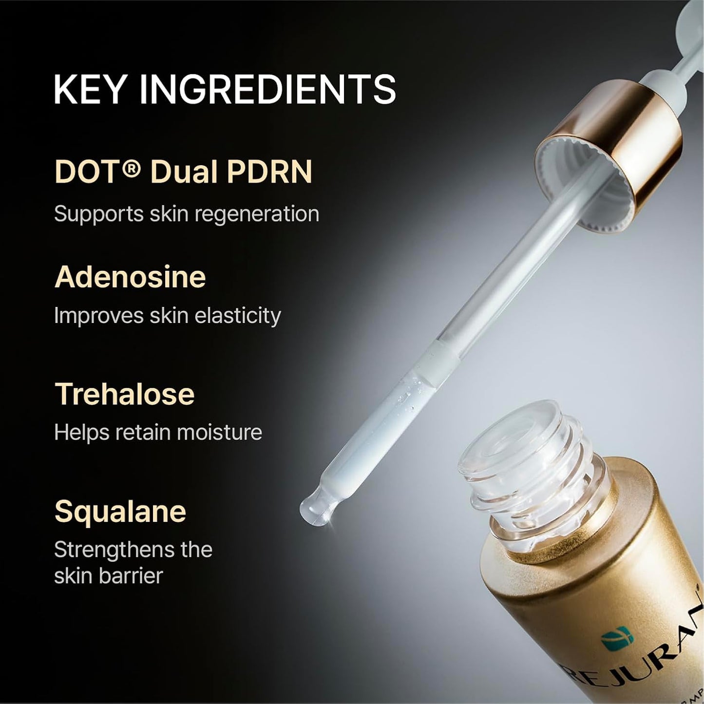 Rejuran® Dual Effect Ampoule - Korean Face Serum for Hydration, Firming & Radiance | 10mL Travel Size