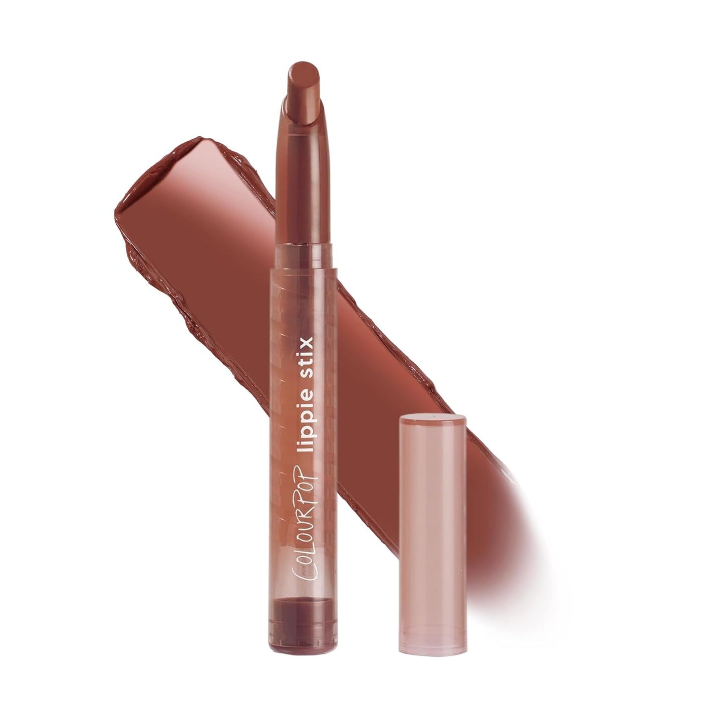 ColourPop Lippie Stix - Long-Lasting Matte Lipstick with Vitamin E & Shea Butter - Rich Warm Nude | 0.4 oz