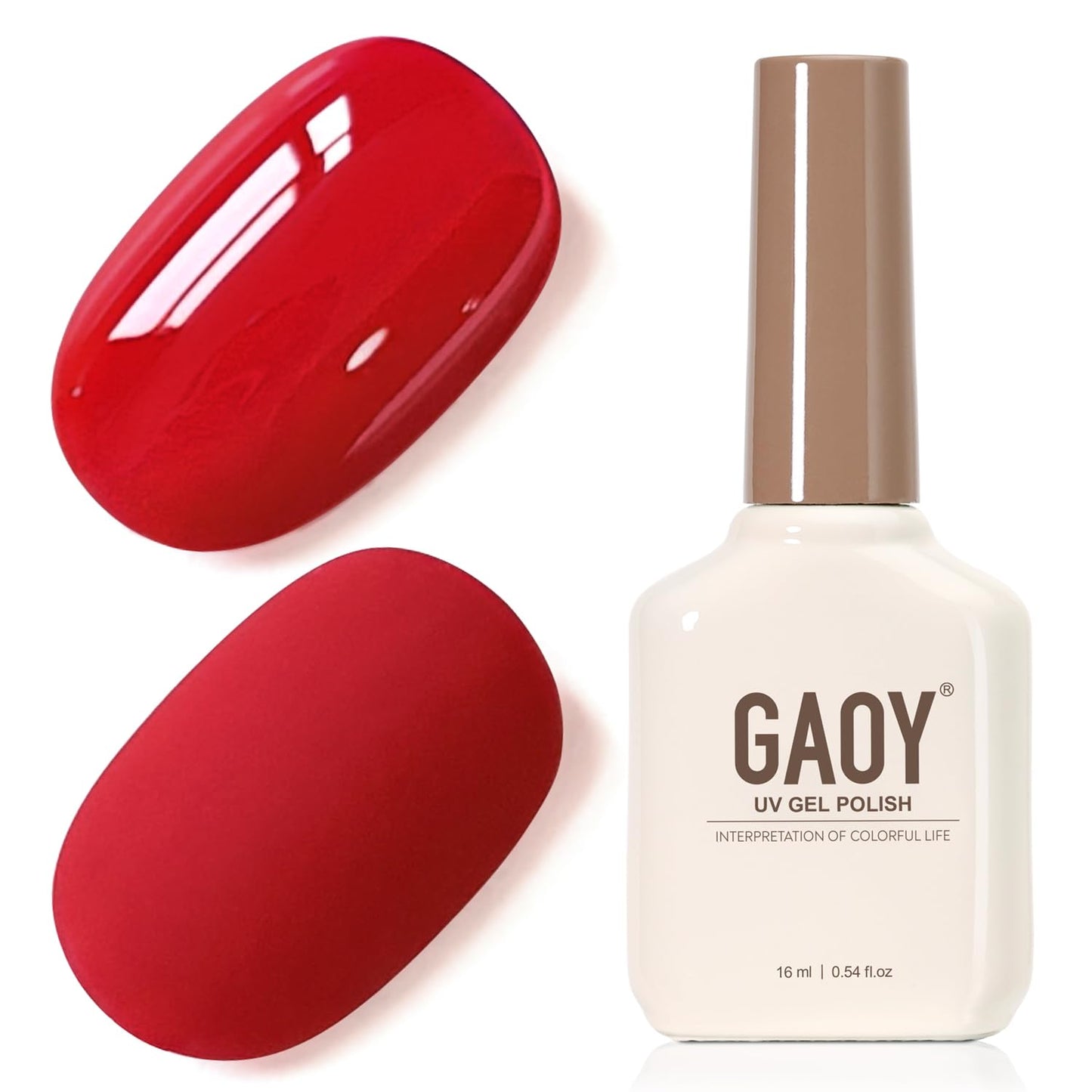 Sheer Light Pink Gel Nail Polish - 16ml UV Cure Jelly Milky White Peach for DIY Manicure & Pedicure